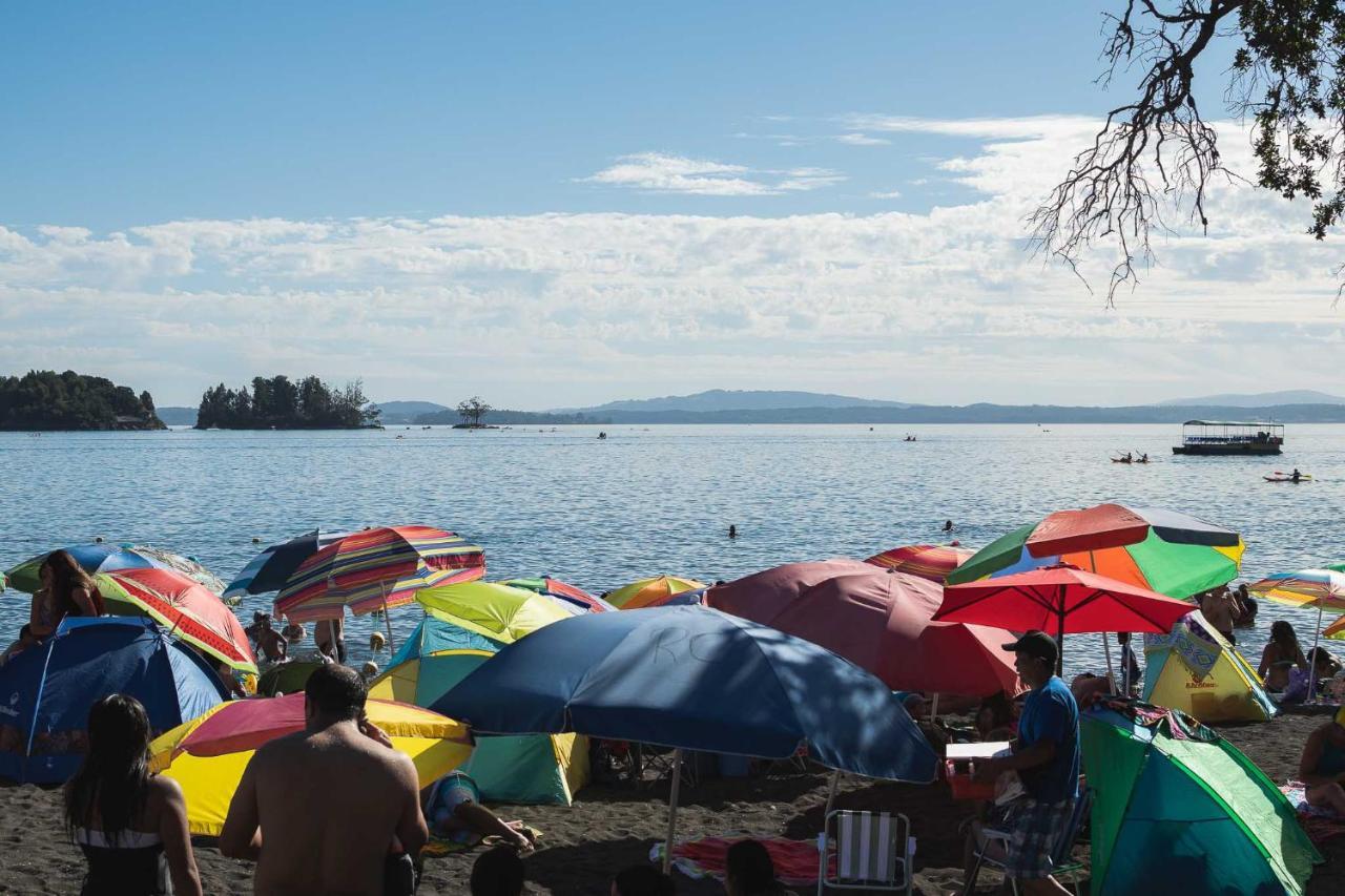 Cabañas Puerta del Lago Lican Ray Exterior foto