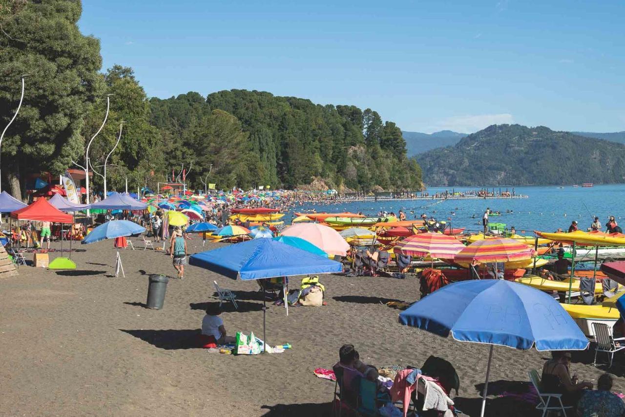 Cabañas Puerta del Lago Lican Ray Exterior foto